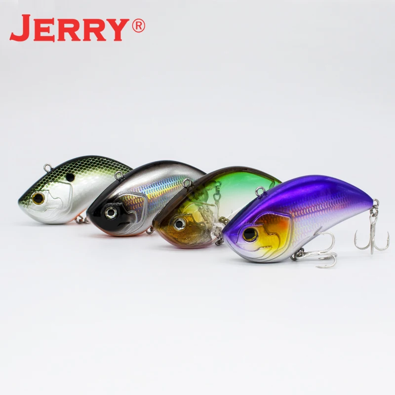 Jerry señuelo VIB lipless hundimiento traqueteo duro para lucio y lubina - imagen 2