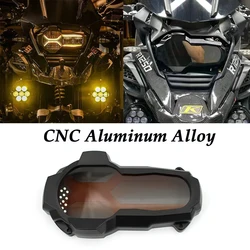 New Motorcycle Headlight Protector For BMW R1200GS GSA R1250GS LC Adventure CNC Aluminum lampshade With 2 types of lenses 2013-