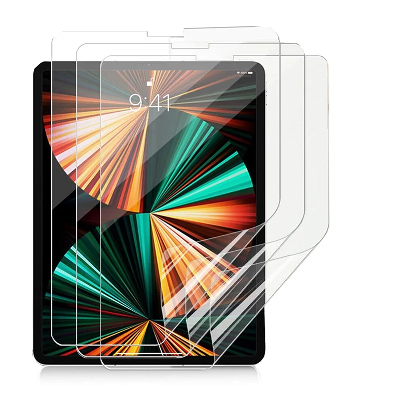 HD PET Film Full Screen Protector For iPad 10th 9th 8th 7th 6th Generation Air 5 4 10.9 Mini 6 8.3 Pro 11 2022 Protective Film