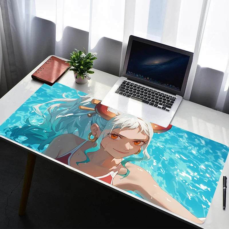 

Mouse Pad PC Accessories Non Slip Rubber HD Mousepad Laptop Gamer Keyboard Pad Office One Piece Yamato Computer Gaming Mouse Mat