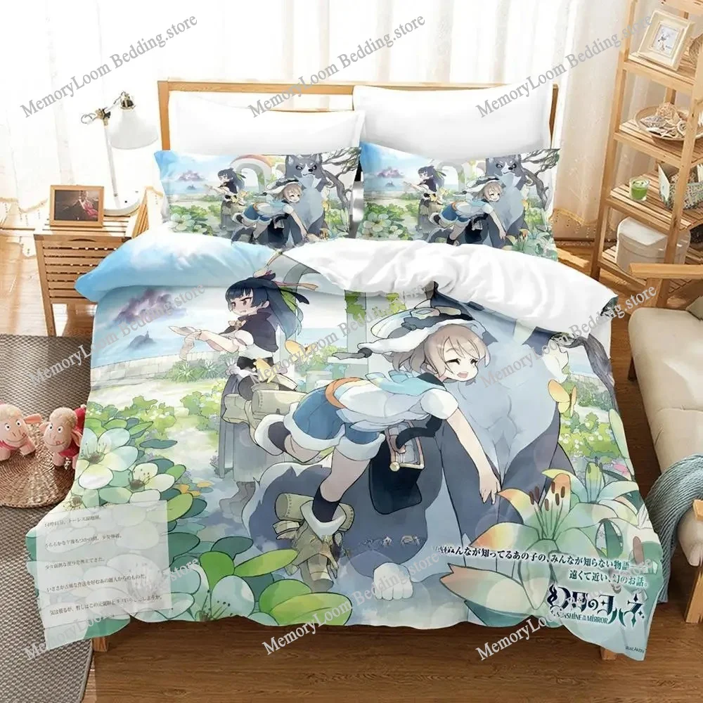 

3d Print Yohane the Parhelion Sunshine in the Mirror Bedding Set Cartoon Anime three-piece set Adult Kid Bedroom Duvetcover Set