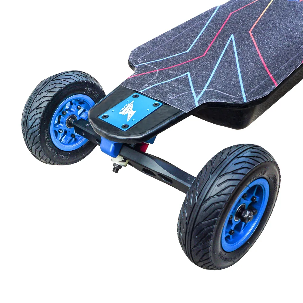 Flipsky Topsnelheid Duurzaam Koolstofvezel Dek Elektrisch Skateboard Longboard Wordt geleverd met dubbele FSESC 75100 14S batterij