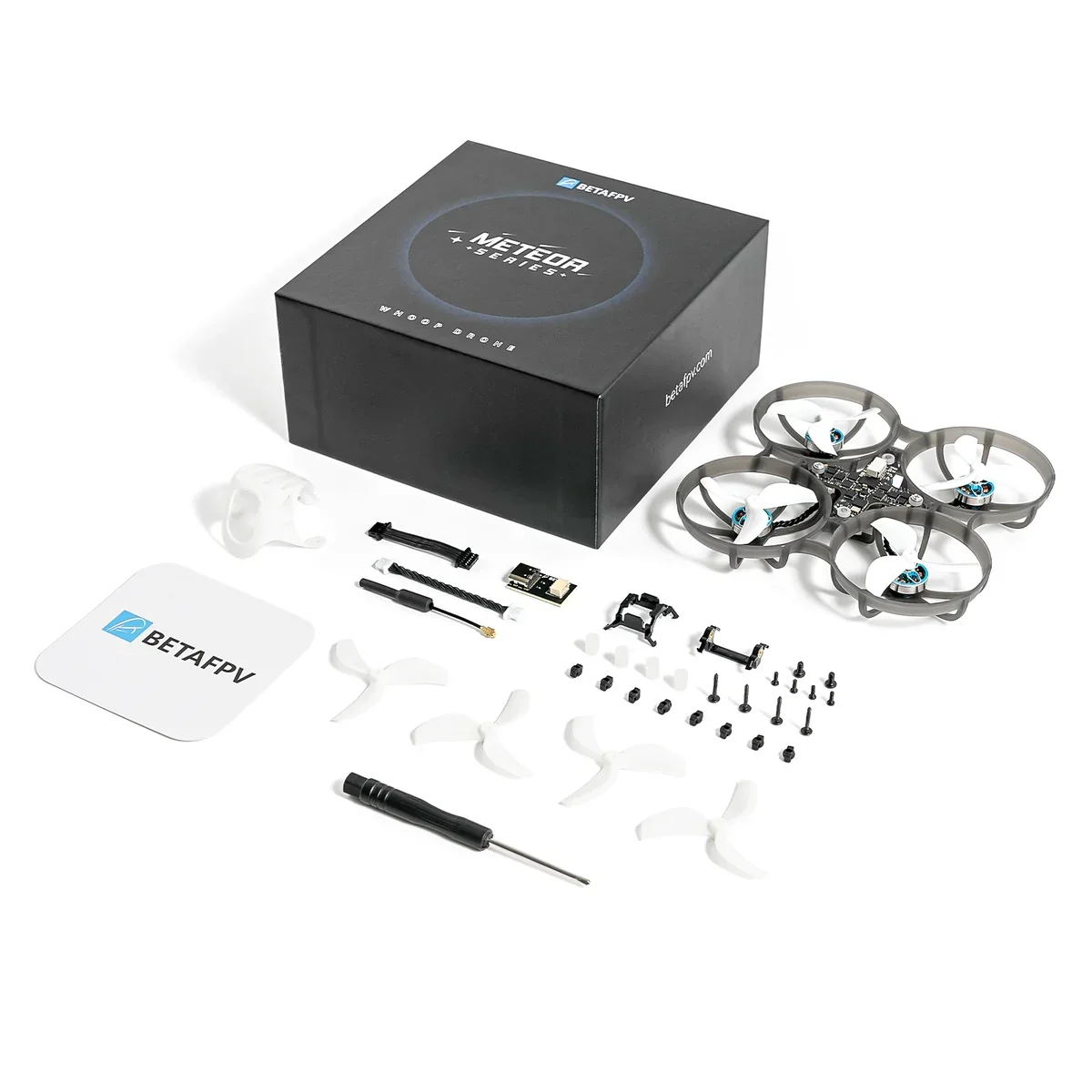 BETAFPV Meteor75 Pro O4 Brushless Whoop Quadcopter 1102 22000KV Motore PNP/O4 Versione Matrix 1S 3IN1 HD FC ELRS2.4G Ricevitore