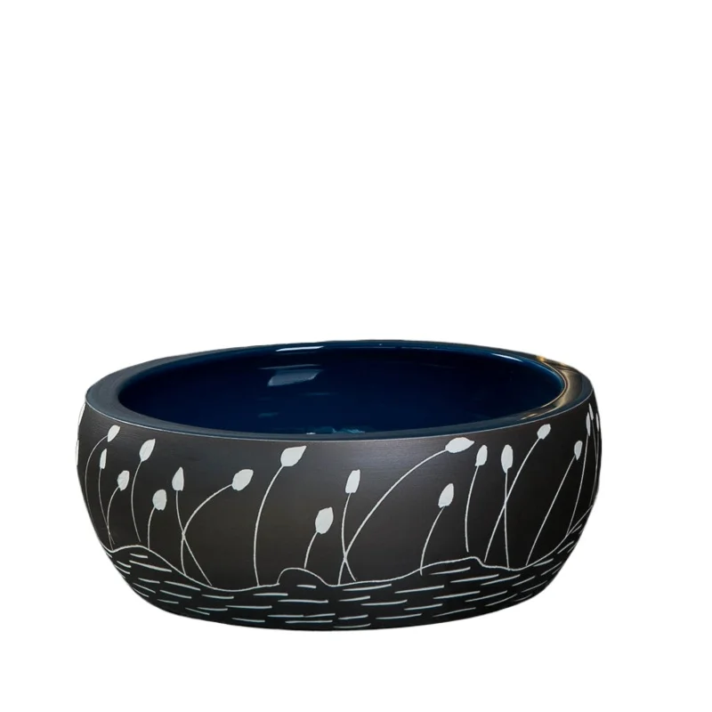 

Chinese vintage washbasin, ceramic countertop basin, single bathroom washbasin, round art countertop, outdoor pool