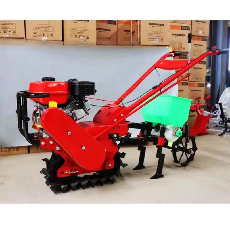 Multifunctional Compact Farm Tiller With Efficient Ploughing Capacity