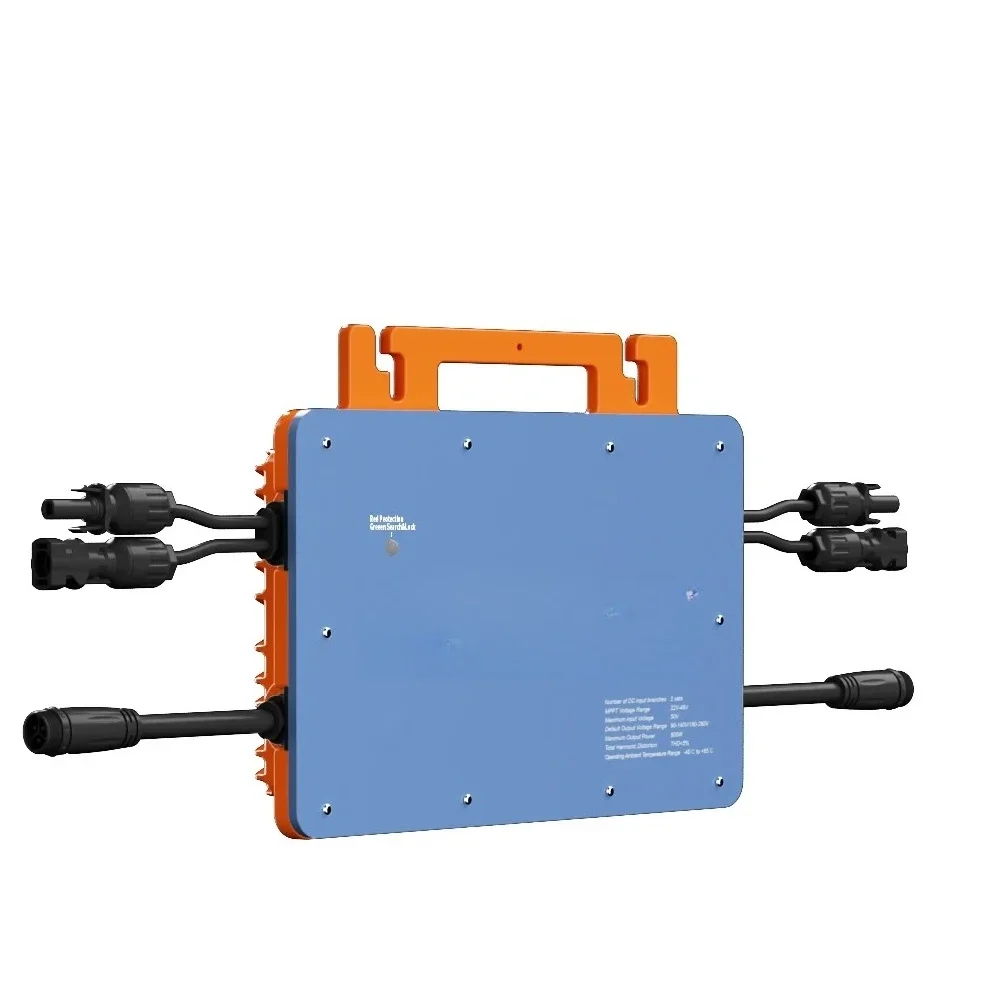 Acrevpower 800W AC 220V Tu ya Monitoring Solar Micro Inverter Euro Plug WiFi APP On-Grid MPPT Controller 6KW Single Sine Wave