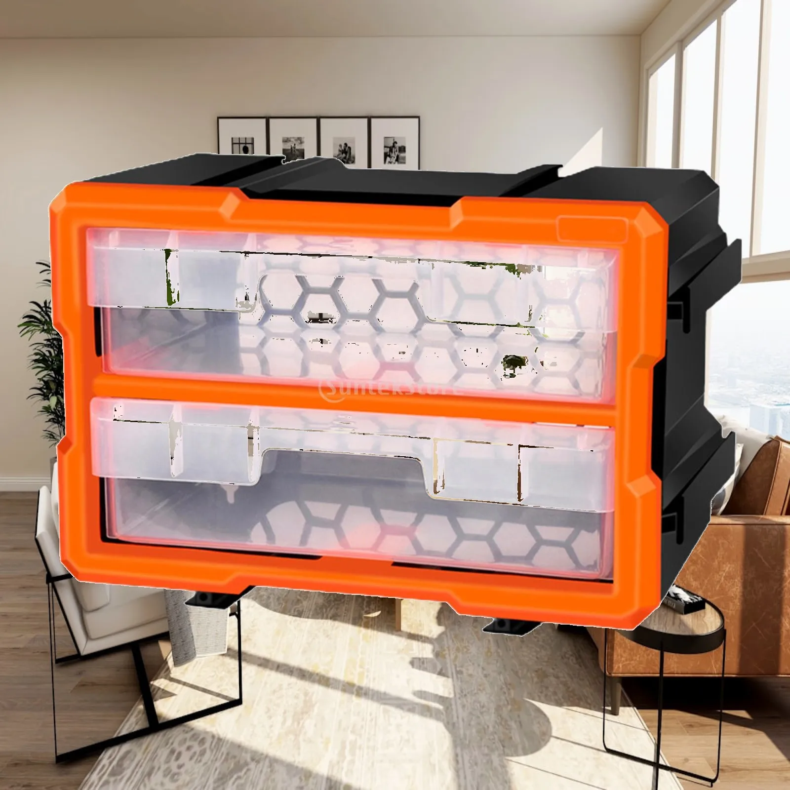 Tool Case Components Box Plastic Parts Combined Transparent Screw Containers