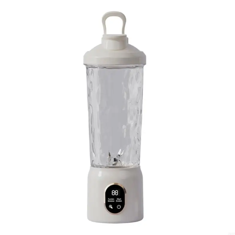 J6PE Multi Function Juice Processing Cup With 2.5 Hour Battery Life And slip proof Base Great For Nutritious Liquids While