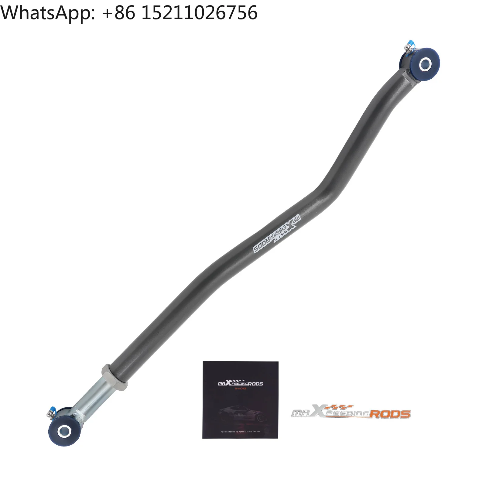 - 0-6 Inch Lifted Vehicles Lift Front Adjustable Track Bar Panhard Rod for Jeep Wrangler JK 2007-2018