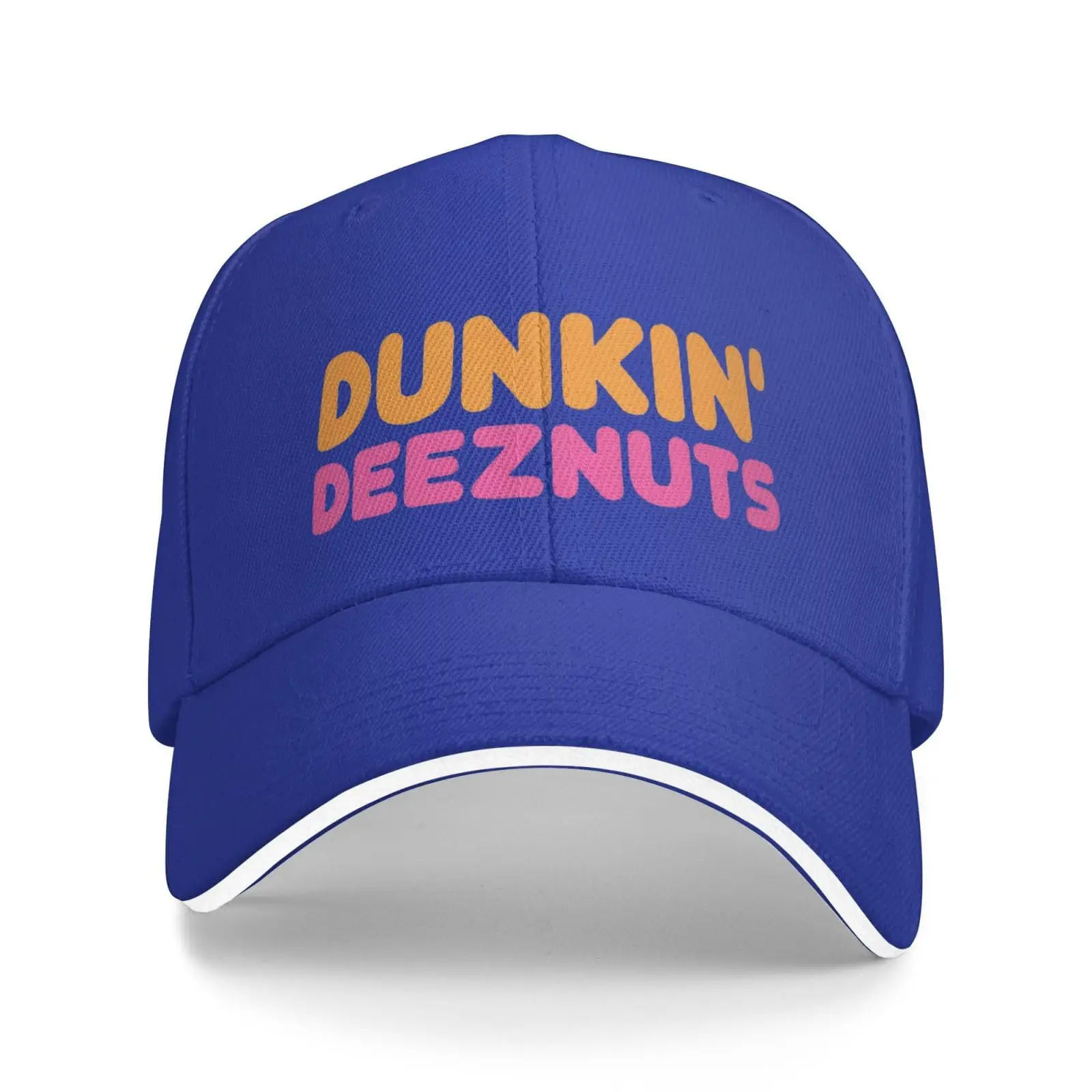 Dunkin Nuts Cap Unisex Outdoor Sport Trucker Hat Adjustable Dad Baseball Caps for Man Woman Daily