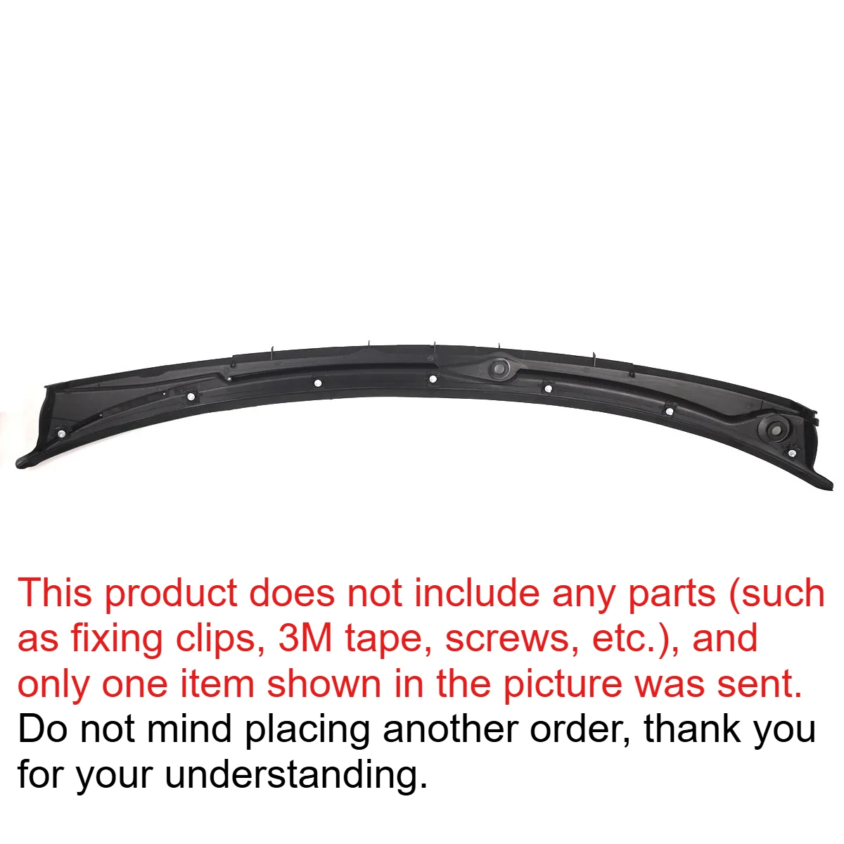 51718232894   Voor BMW 3 Serie E46 M3 Coupe 2000-2006 Body Kits Ruitenwisser Vent Cowl Grill Panel Front Water gids Plaat