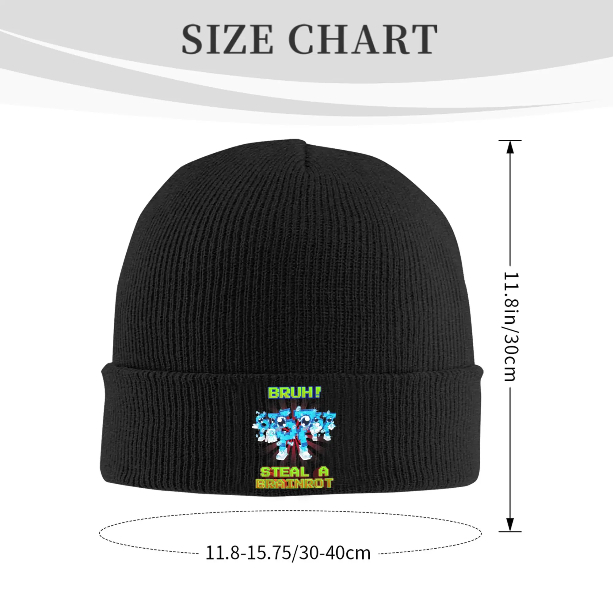 67 Six Seven 6-7 Funny Brainrot Beanie Hats  Bonnet Hats Men Women Cool Gym Skullies Beanies Autumn Thermal Elastic Caps