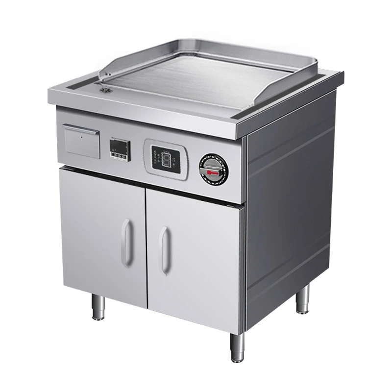Commercial electromagnetic iron plate burning single control grilling oven baking cold noodles pancakes high quality non-stick