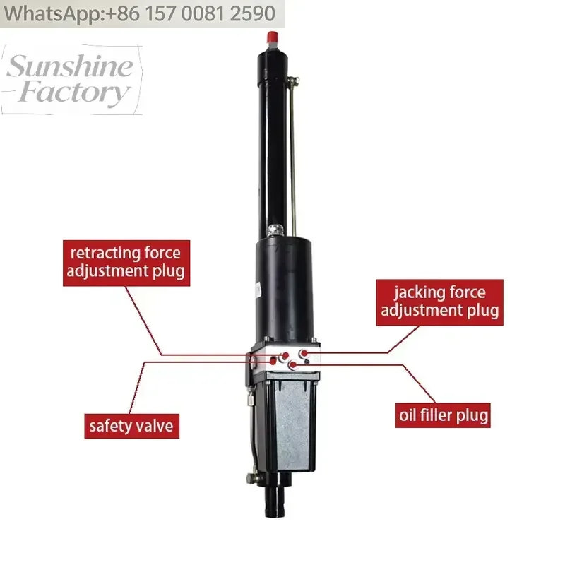 Fully Enclosed Hydraulic System Linear Actuator Electric Hydraulic Cylinder Hydraulic Power Pack