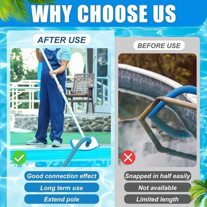 

Кулачковый замок для стойки для бассейна Телескопическая стойка для бассейна Кулачковый замок Телескопическая ручка Аксессуары для стержня Регулируемый удлинитель Запасная часть