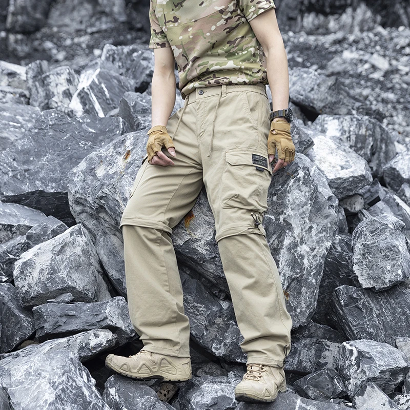 

Tactical Cargo Pants Men Cotton Long Trousers Army Military Pants Multiple Pockets Working Hiking Casual Men's Trousers 8511T