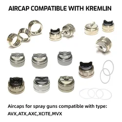 Oem aircap vx14/vx24/vx54/vx114/vx124/bx16/bx116、type axc、avx、atx、xcite、mvxと互換性のあるスプレーガン用