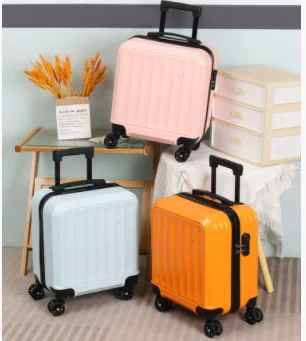 

Children's luggage cart boarding cart swivel wheel suitcase cup holder trolley suitcase password box practical