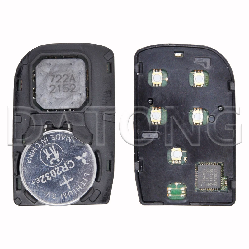 Datong World 오리지널 PCB 4A 칩 313.8MHz 434MHz Promixity 카드 자동차 원격 키 Honda Civic Accord Odyssey CRV 2022 2023