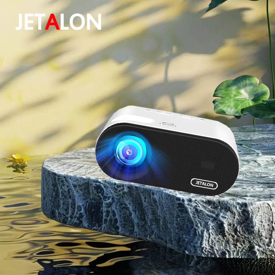 

JETALON Mini Portable Projector for Android/iOS/Windows/TV Stick/HDMI/USB Ful HD 1080P Home Cinema Outdoor Projetor