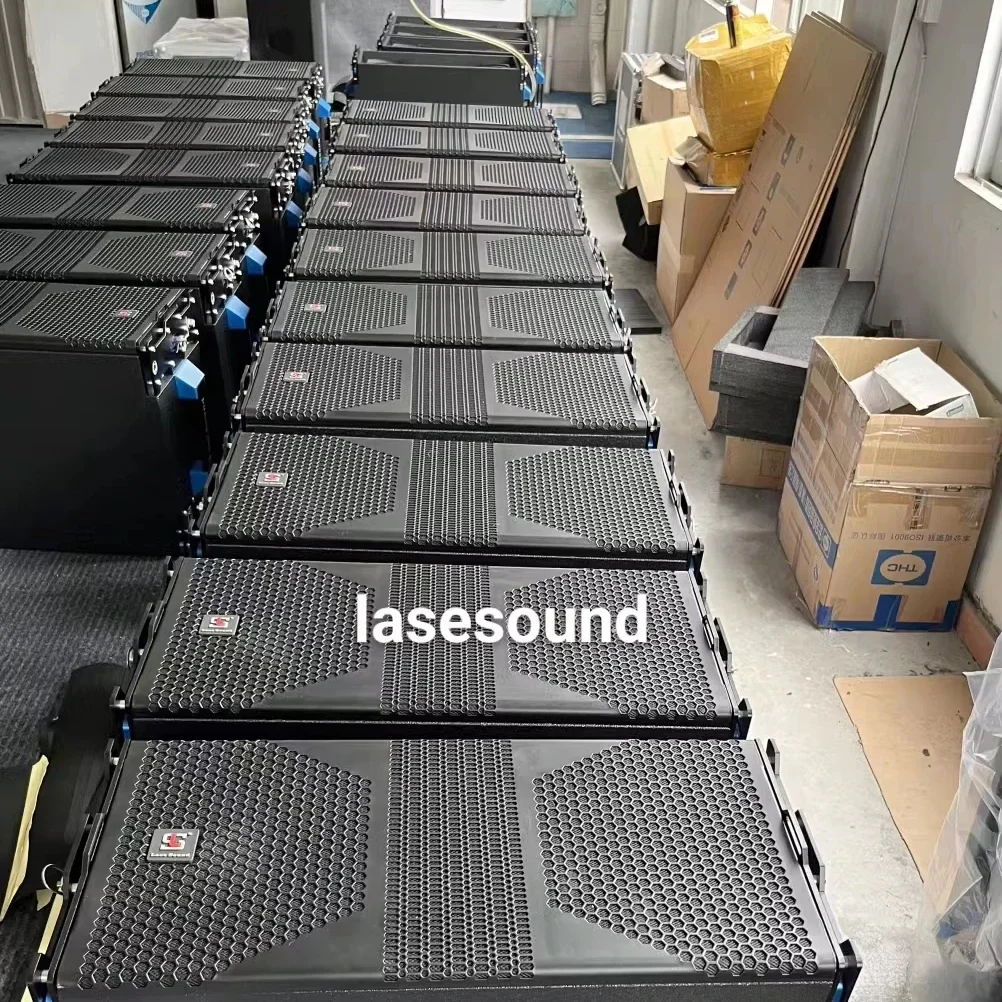 Caixa de Som Profissional A10W com Sistema Line Array Duplo de 10 Polegadas para Som ao Vivo - Oferta Imperdível
