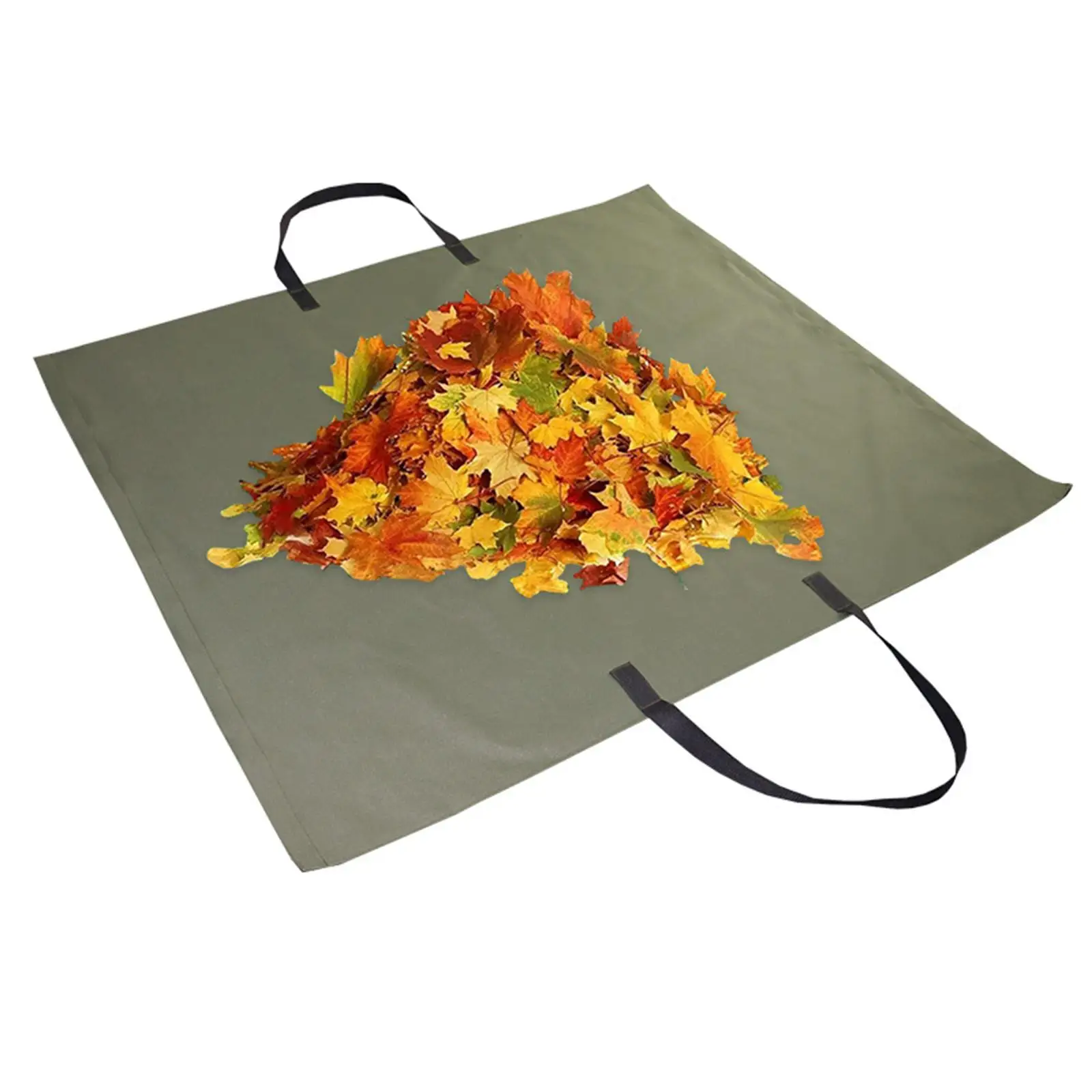 2 in 1 Reusable Garden Bag Garden Waste Bag Large Grass Clippings Bag Plant Trash Trimming Lawn Pool Tool Garden Bag