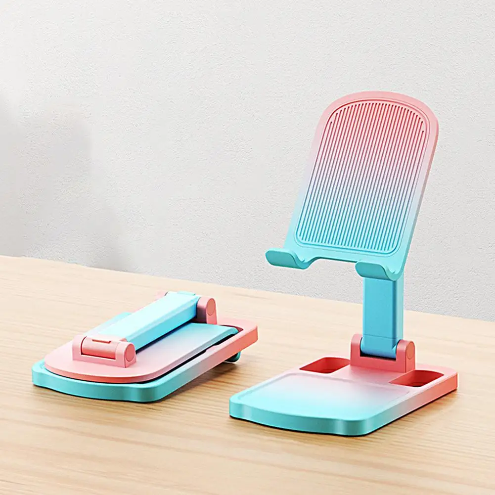 Phone Stand  Anti-scratch   Mobile Phone Holder Desk Phone Multi-purpose Mount with Hollow-out Design