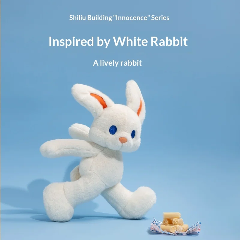 

Jumbo Cute White Rabbit Plush Toy - Sixteen Floor Big Fluffy Bunny Doll Super Soft Stuffed Animal for Cuddling and Gifting