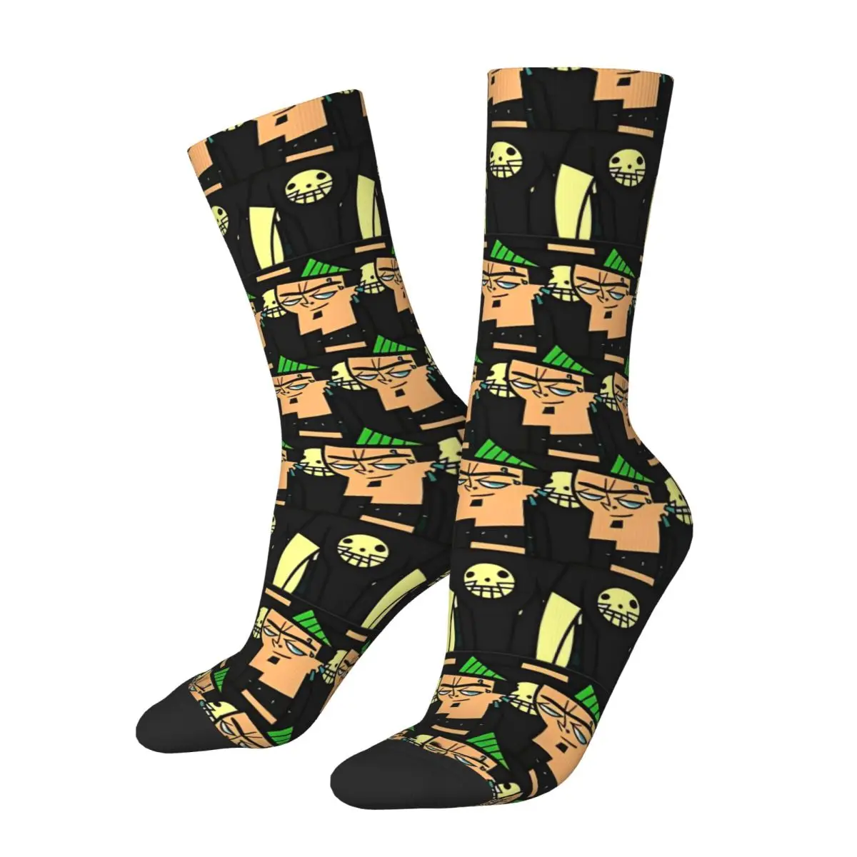 Total Drama- Duncan Socks Funny Stockings Winter Anti Sweat Adults Men Socks Warm Soft Custom Cycling Socks