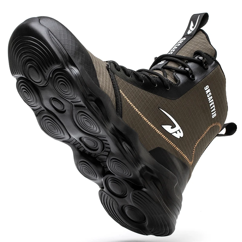 حذاء أمان عصري قابل للتنفس ومضاد للتحطيم ومضاد للثقب #6