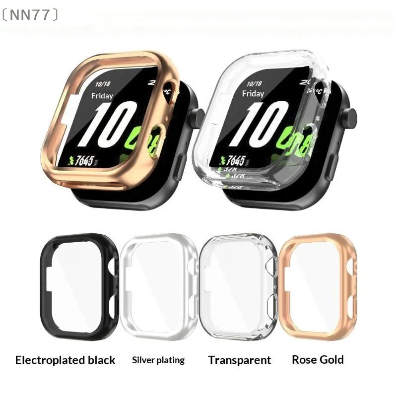 Full Coverage TPU Watch Case For Selection Rossini 2i With Plated Finish Perfect For Daily Wear Sports Use〔W7〕