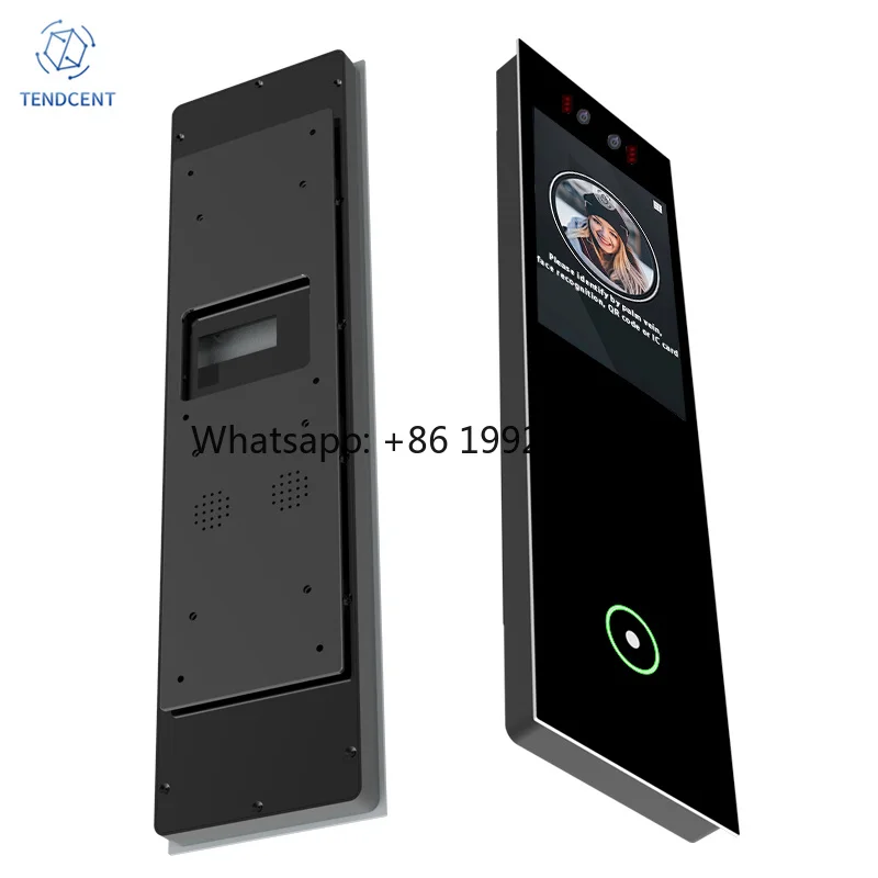 Elevator Access Control Terminal Palm Vein Face Recognition Night Vision Reset Features OEM/ODM Supported Custom Logo