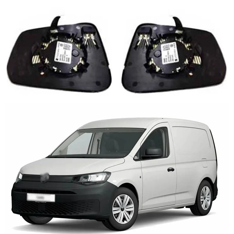 For 15-23 Volkswagen VW Caddy reversing lenses, heated rearview mirror reflective lenses