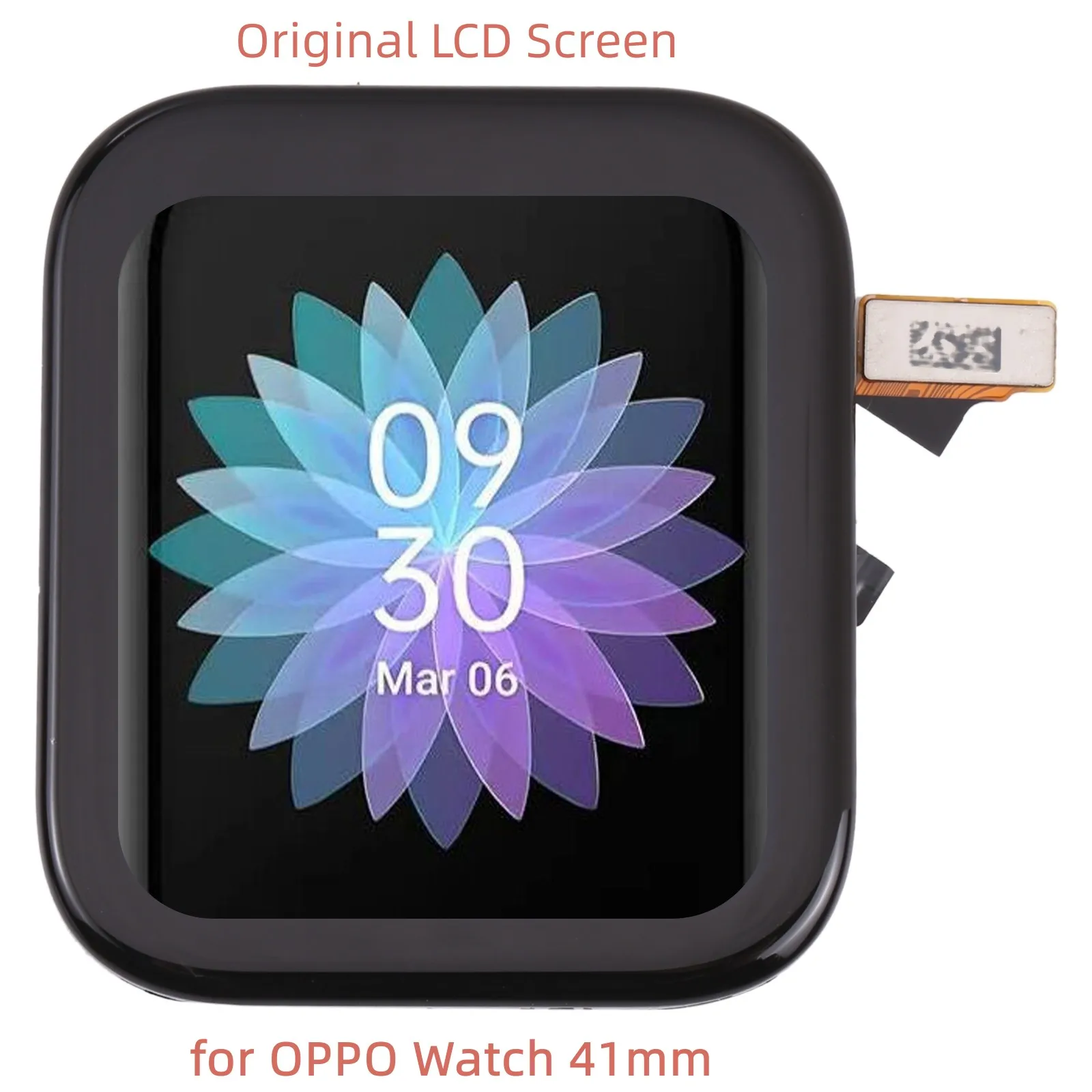 AMOLED LCD-scherm voor OPPO Watch 41 mm/46 mm/OPPO Watch 2 42 mm/46 mm/OPPO Watch 3 met Digitizer volledige montage