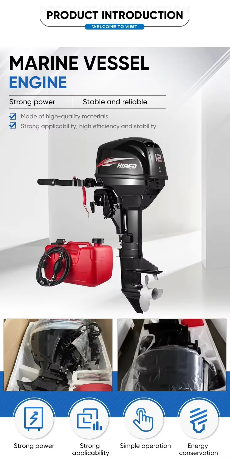 30HP Outboard Motor 4 Stroke 499cc 2 Cylinder Boat Engine with Electric Start Remote Control/Tiller