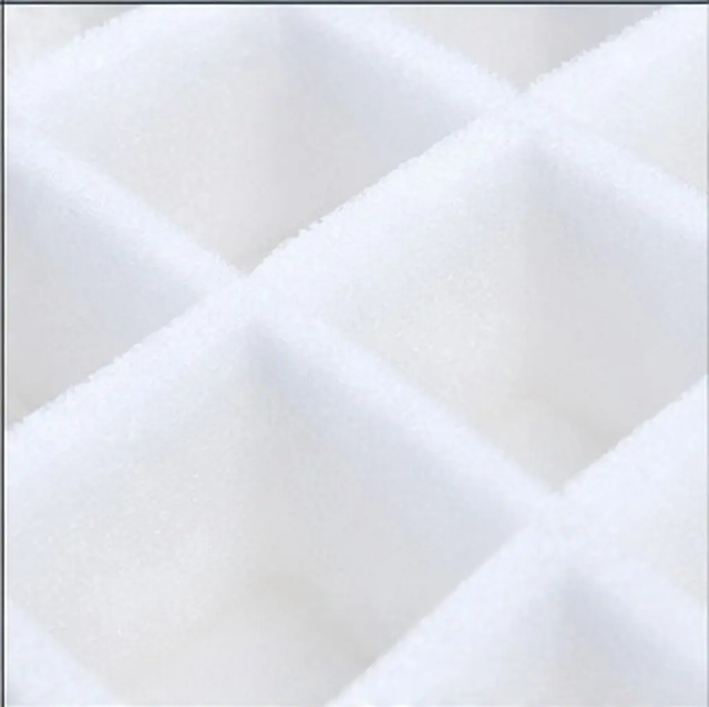 5Pcs White Jewelry Box Foam Liner Insert 72 Slots Soft Tray Organizer Rings Earrings Display 9.65x5.6x0.5 Inches