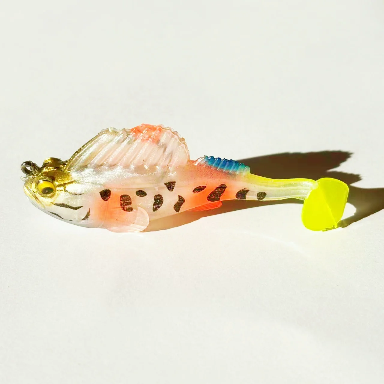 

2pcs 14g Silicone Soft Bait Lures Dark Sleeper Crankbait Wobblers Swimbait for Bass Pike Perch Shad Effective Fishing Lures