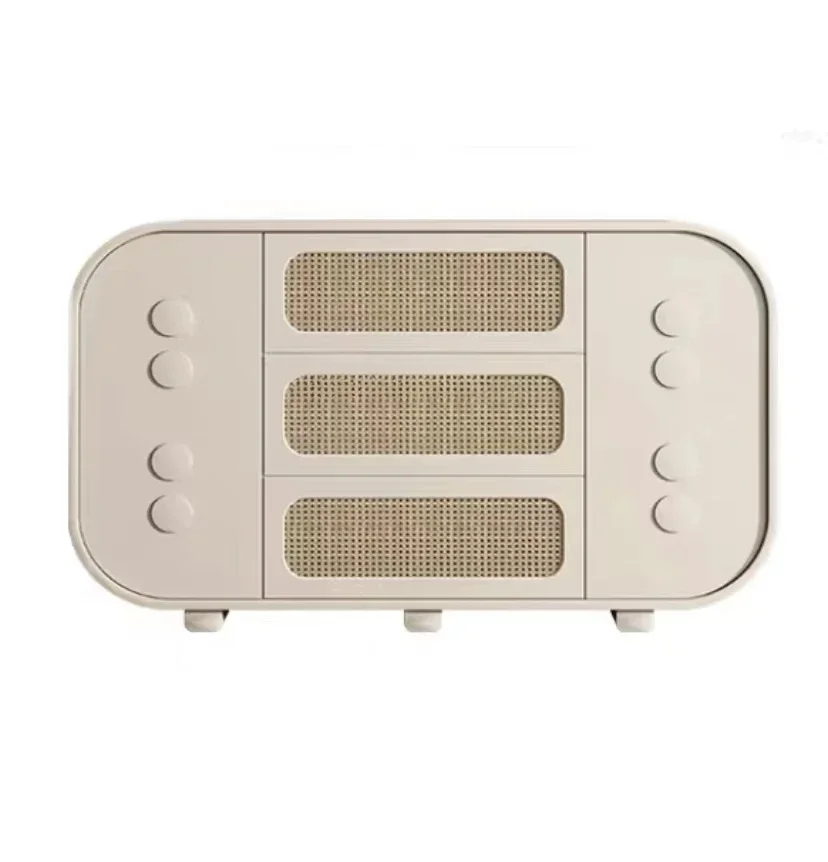 

French Sideboard Modern Simple Storage Storage Cabinet Entrance Cabinet Cream Style Locker