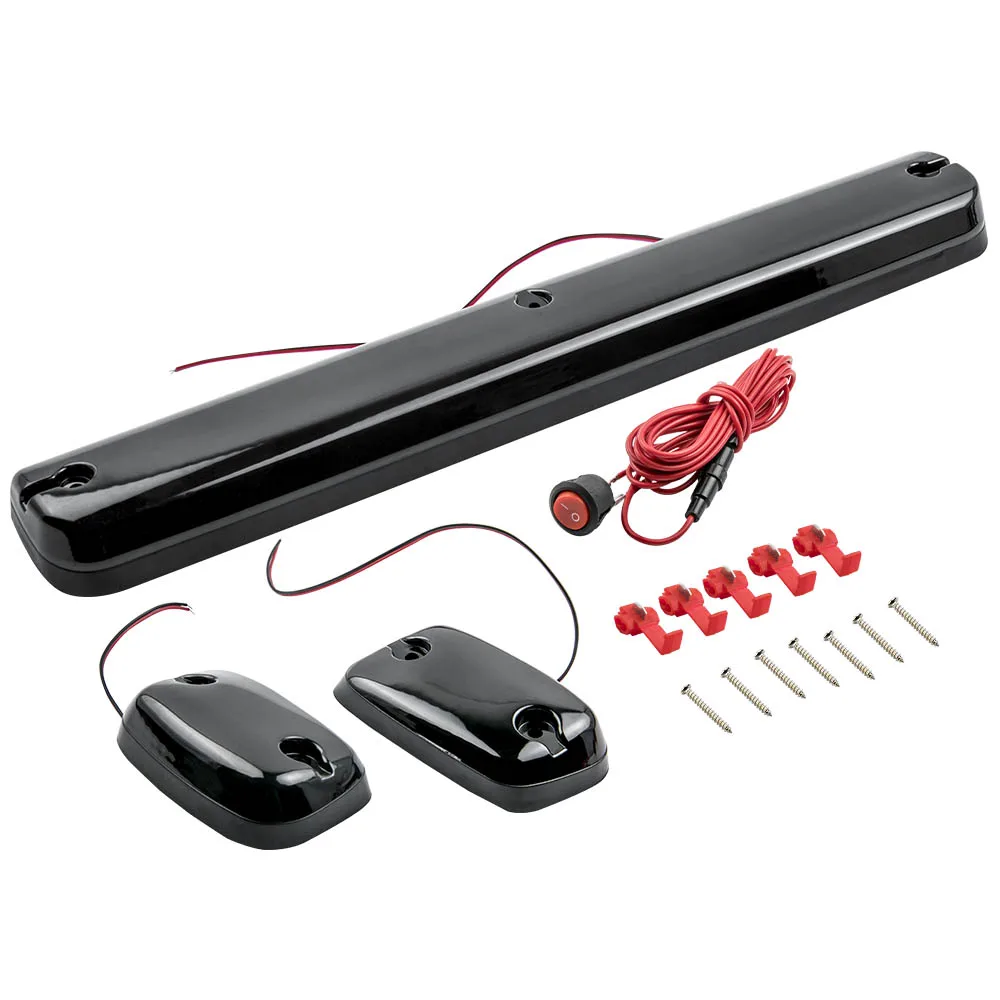 

1 set LED Roof Top Running Cab Lights For Chevy GMC 2500HD 3500HD 07-up For Chevrolet Silverado 22956989 22956990 22956991