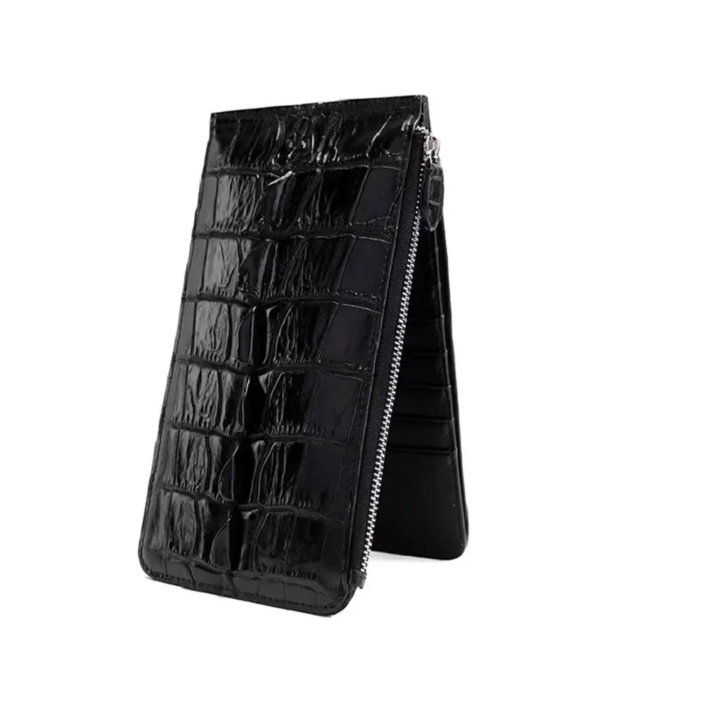 PUGETE new arrival  crocodile  wallet  long  Card package  male More screens  business men wallet card holder