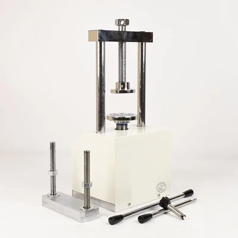 Dental Lab 5 Ton Hydraulic Compression Press Denture Flask Acrylic False Teeth Making Dental Workshop Processing Equipment