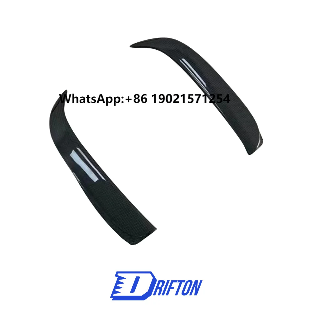 

Prepreg Carbon Fiber Novite Style Front Bumper Canards for Ferrari F8