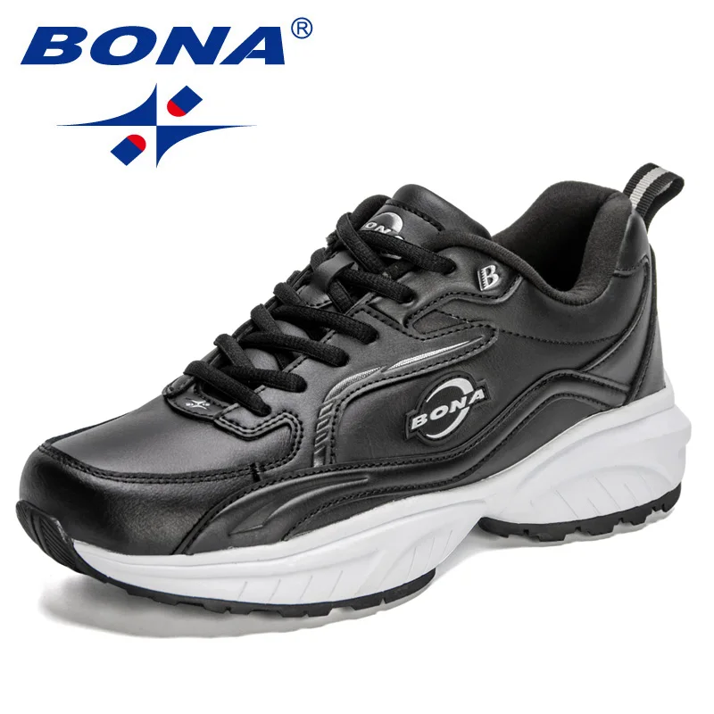 BONA-zapatillas de correr para hombre, zapatos deportivos con cordones, estilo clásico, para caminar al aire libre, novedad de 2023