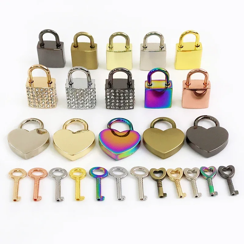 1-5Sets Deepeel Metal Lock Buckle for Handbag Purse Turn Twist Clasp Wallet Closure Snap Locks Decoration Hardware Accessories