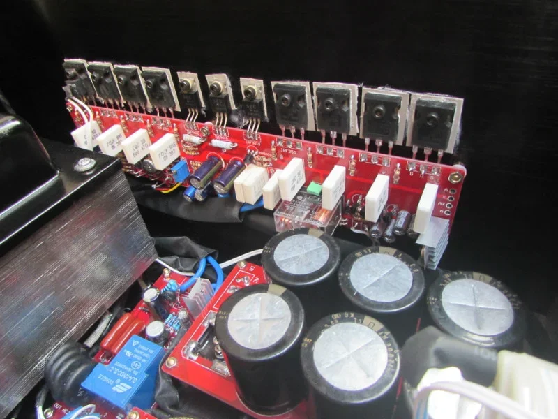 SUNBUCK EE.UU. PASS HIFI tubo de efecto de campo Clase A amplificador de potencia RCA XLR Bbalanced 100W + 100W estéreo 2,0 amplificador de potencia Audio