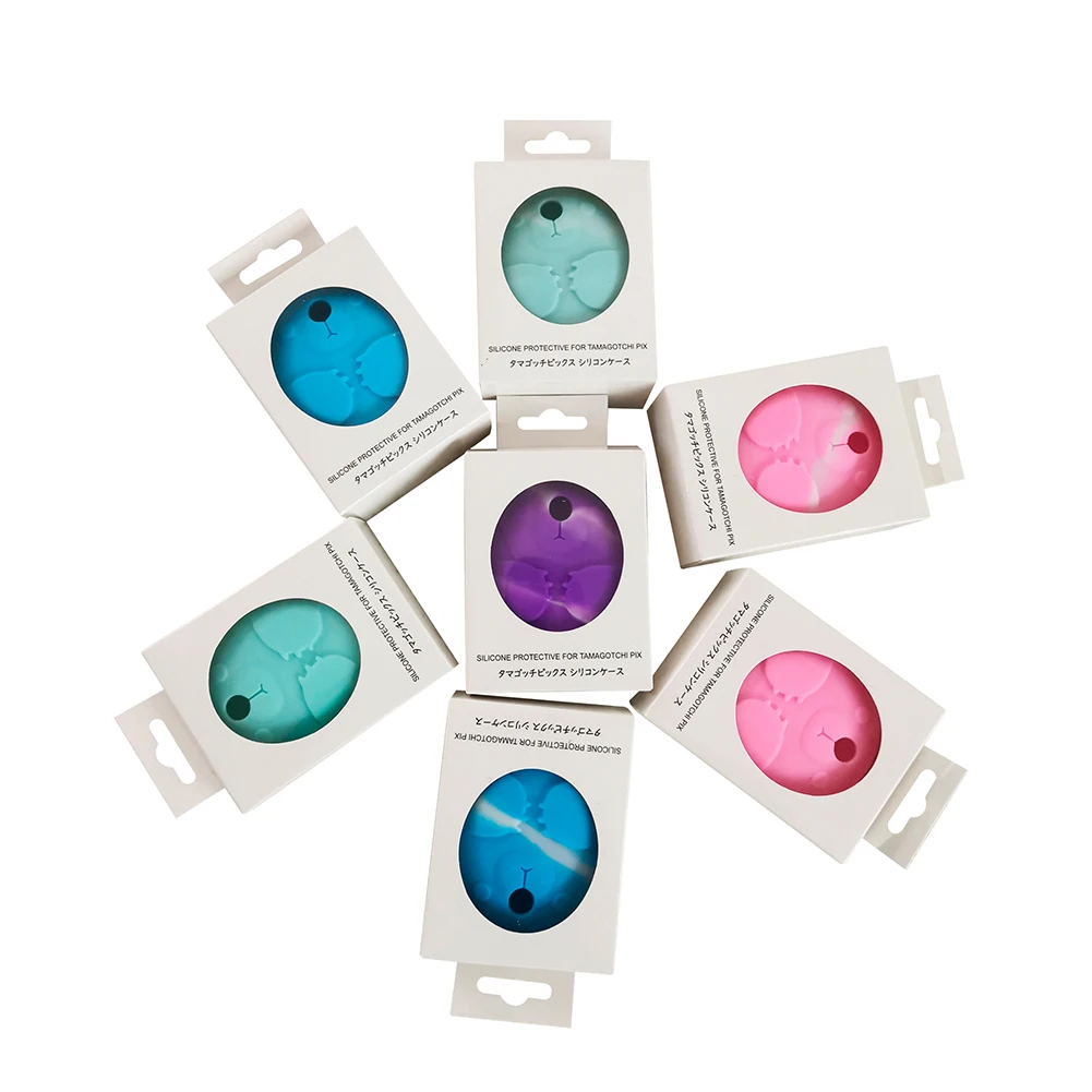 

Водонепроницаемый силиконовый чехол для Tamagotchi Pix с полной защитой от царапин для электронных цифровых питомцев