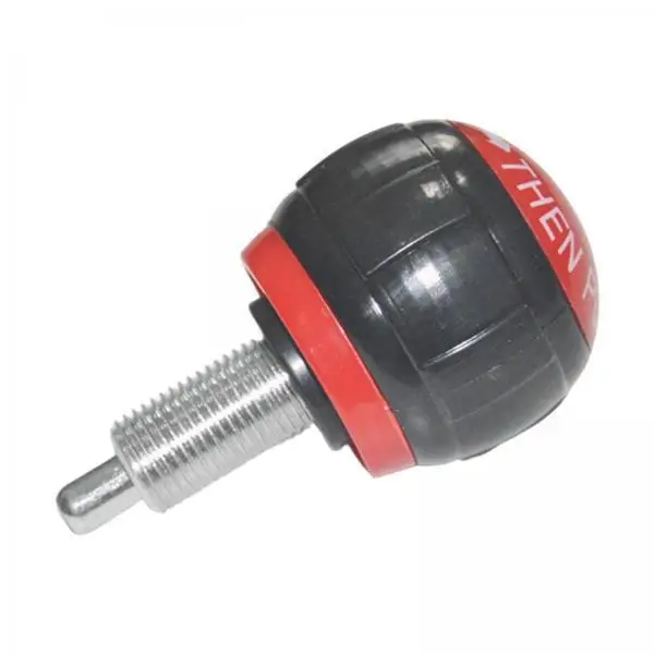 Fitness Bike Ball Head Pull Pin Spring Knob M16 Metal Thread Adjustable Locking Pin for Stationary Bike Fixed Bayonet