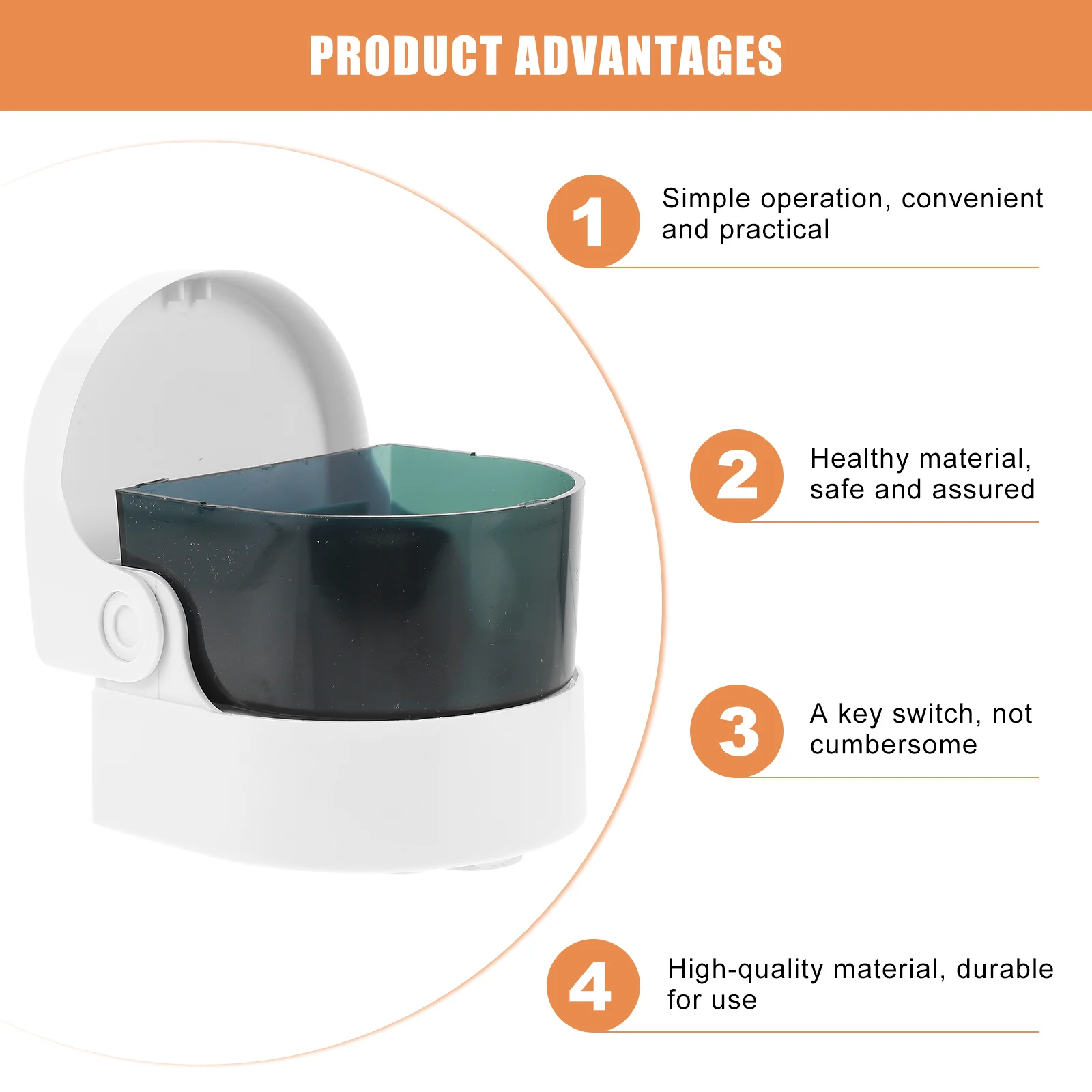 Detergent Washing Machine Diamond Cleaner for Rings Jewelry Pp Coin Cleaning Helper