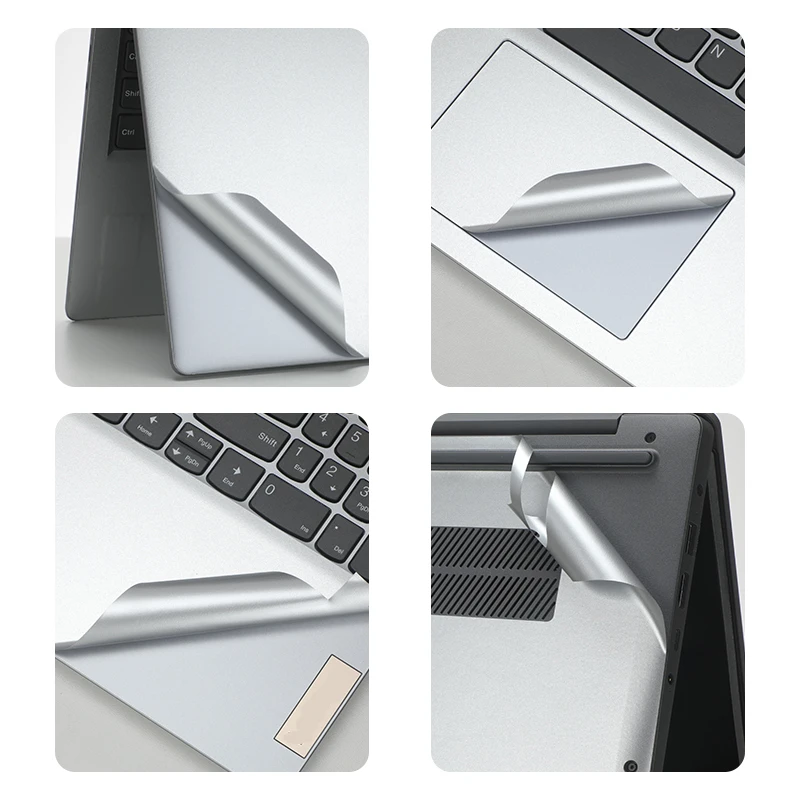 Pre-cut 1x Top+1x Around keyboard+1xBottom Skin Sticker Cover For Lenovo Ideapad Flex 5 14ALC7 /C340-14IML 2 in 1 Laptop Skin