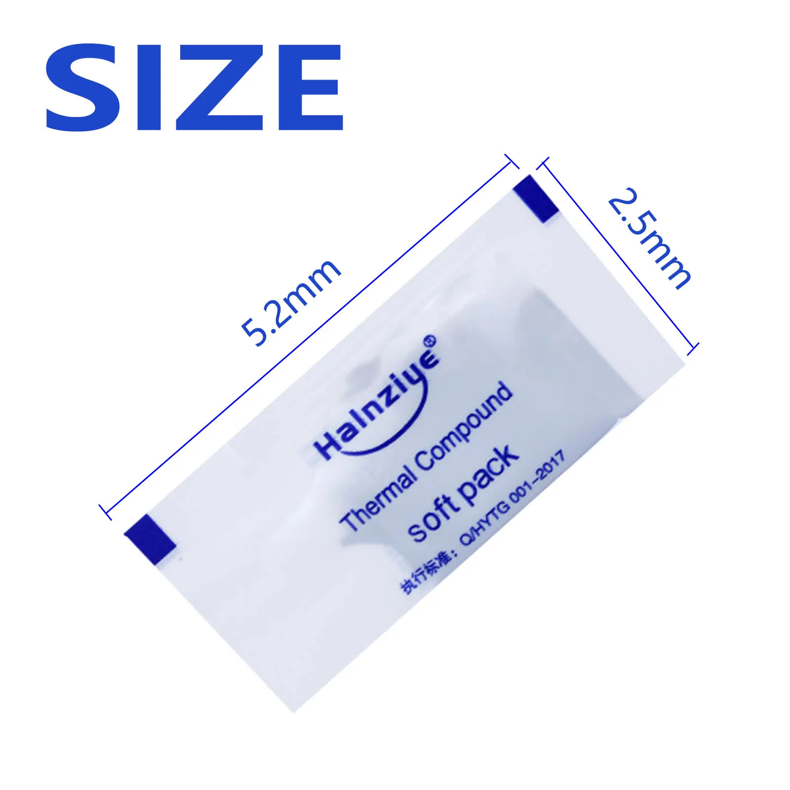 30pcs HY510 Thermal Conductive 1.93W/m-K Grease Paste Silicone Plaster Heat Sink Compound High Performance Gray Net Weight 0.5g